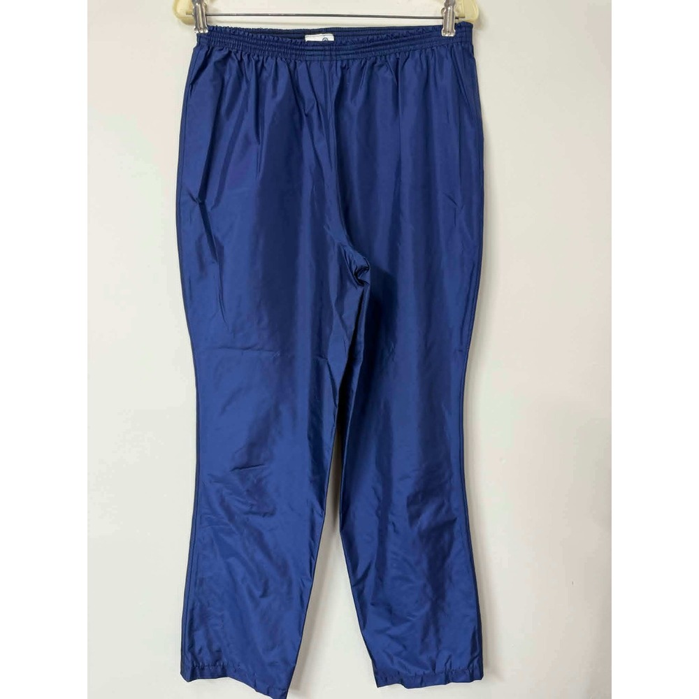 Vtg‎ Pro Quip Mens Small Blue Golf Wind Pants Made in England Ankle Zip Small